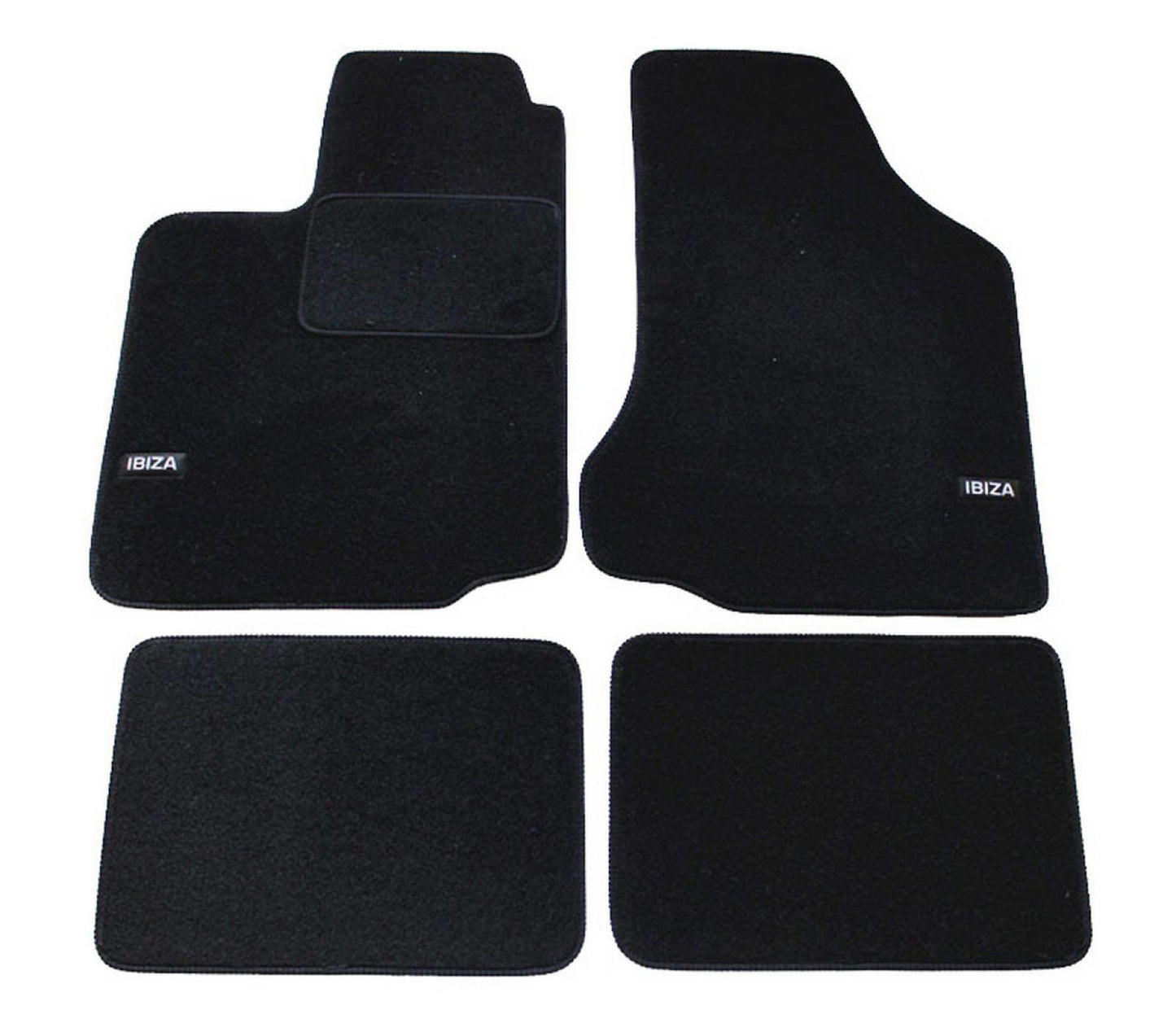 Covorase din velur cu logo, Seat Ibiza, 1999-2002
