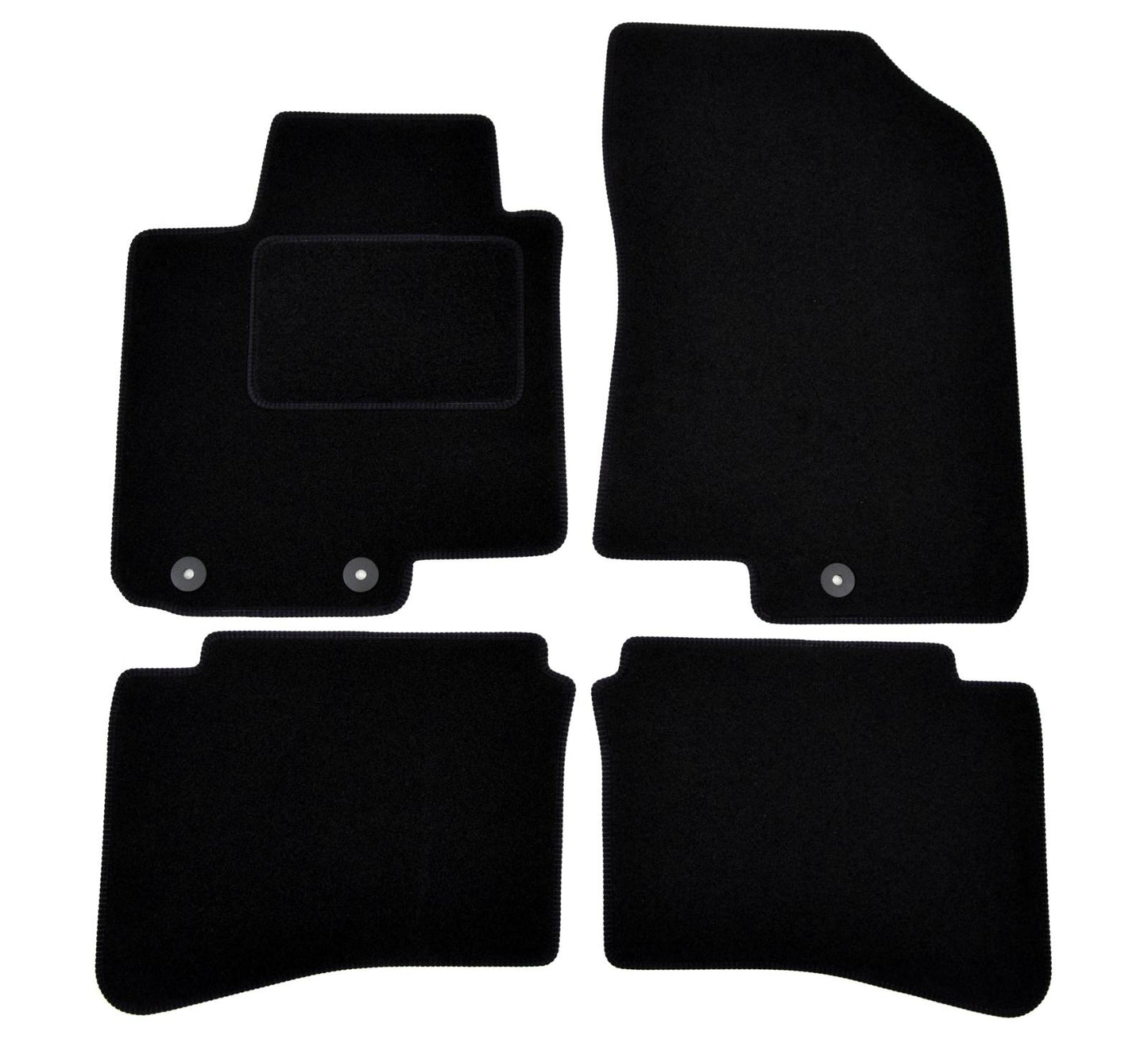 Covorase din velur, Hyundai i20, 2014-2020