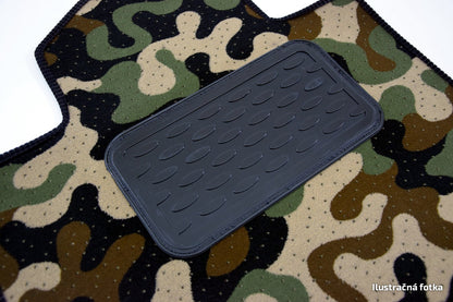 Covorase din velur stil Army, Audi A6, 2004-2007