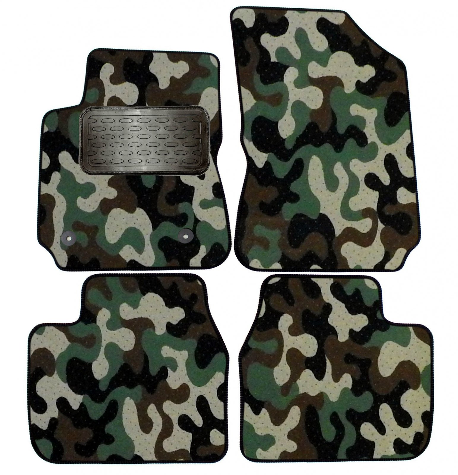 Covorase din velur stil Army, Citroen C4 Cactus, 2014-