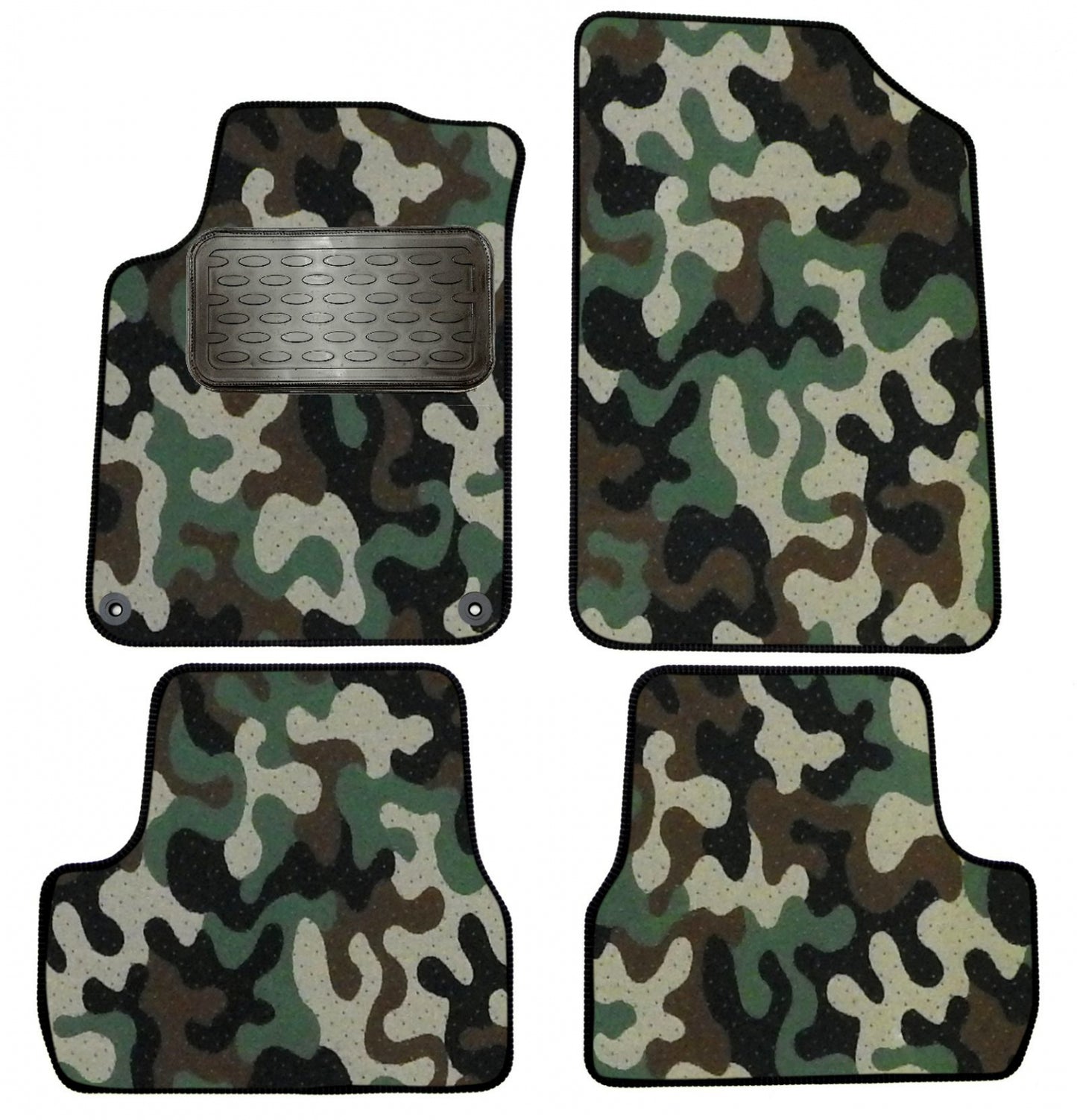 Covorase din velur stil Army, Citroen DS3, 2009-2015