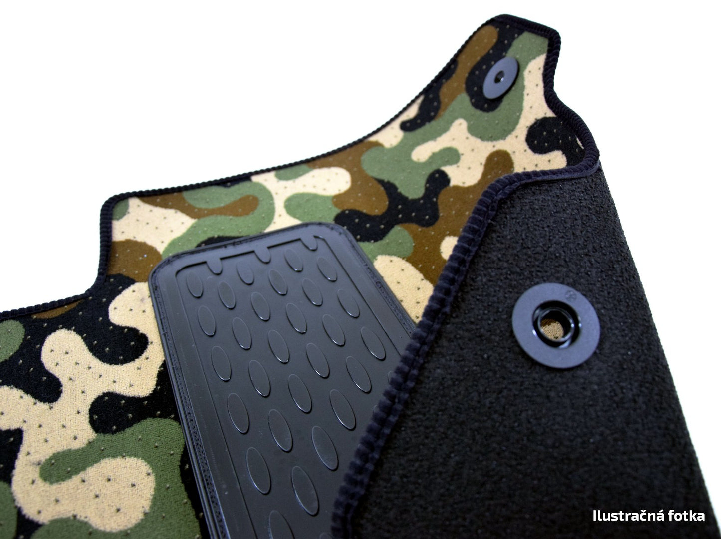 Covorase din velur stil Army, Dacia Logan, 2010-2014