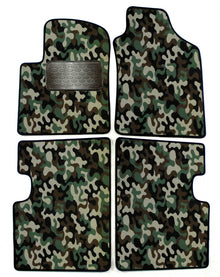 Covorase din velur stil Army, Fiat 500, 2007-2012