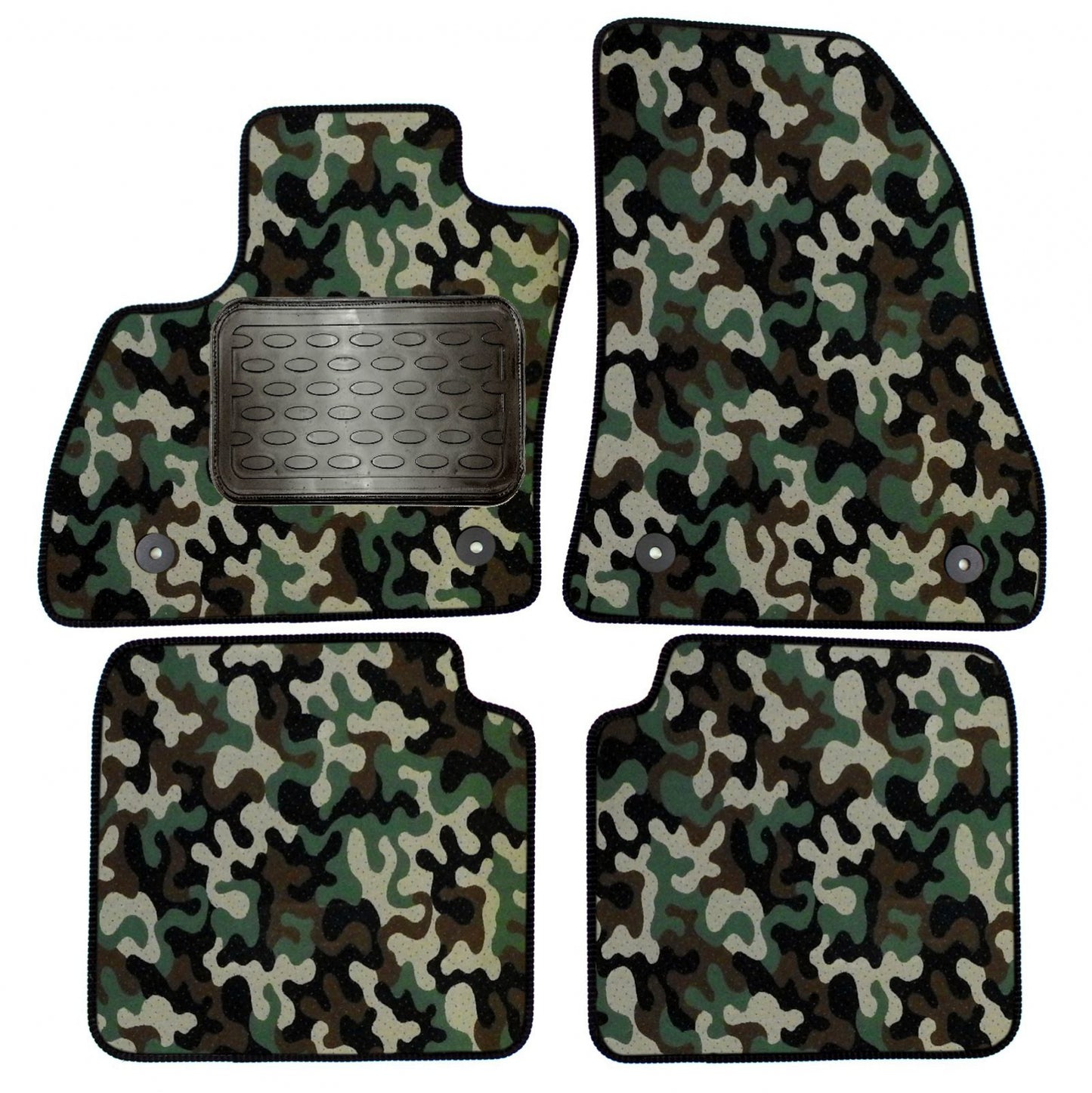 Covorase din velur stil Army, Fiat 500L, 2012-