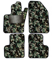 Covorase din velur stil Army, Fiat 500X, 2014-