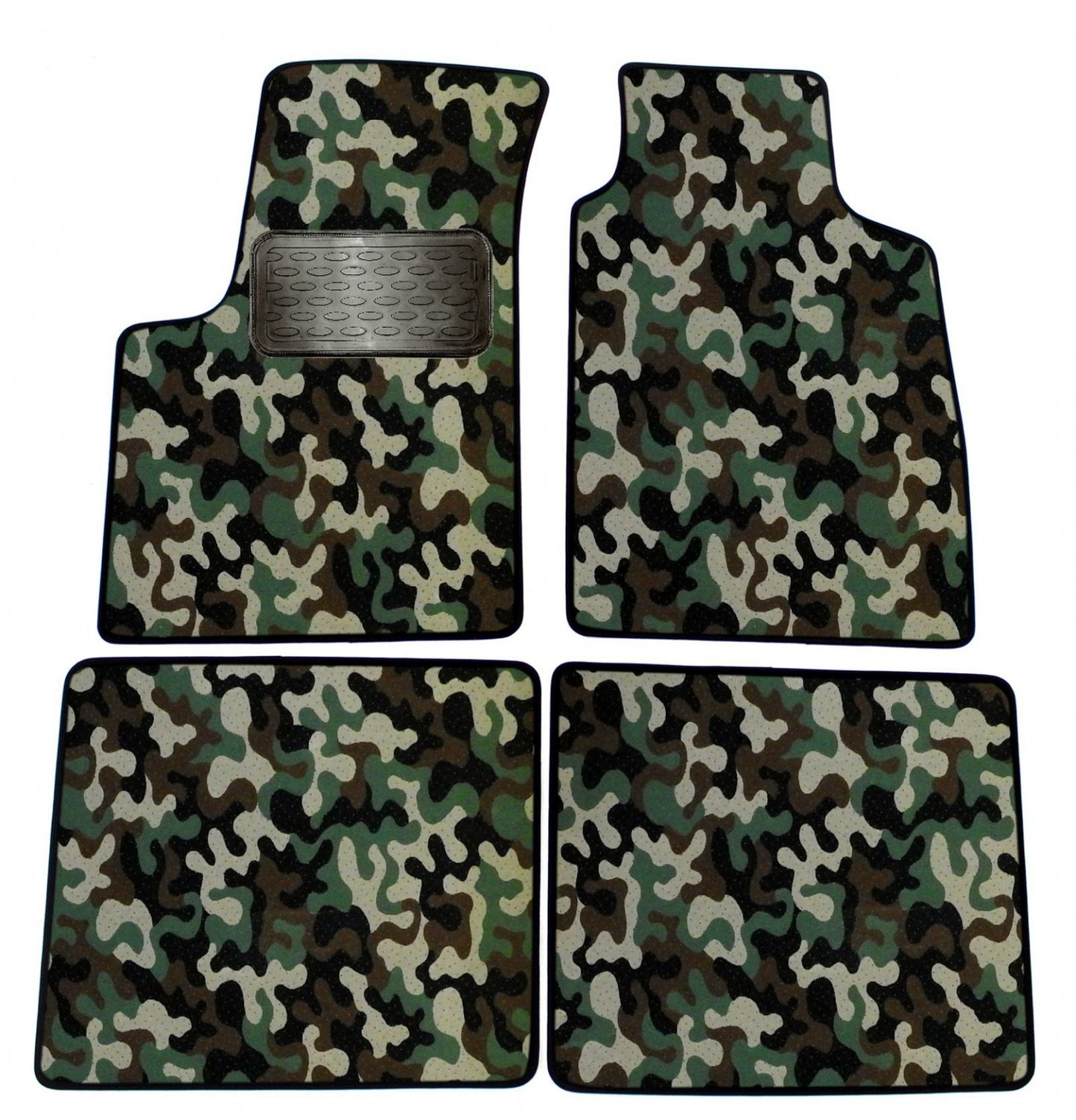 Covorase din velur stil Army, Fiat Panda, 2003-2012