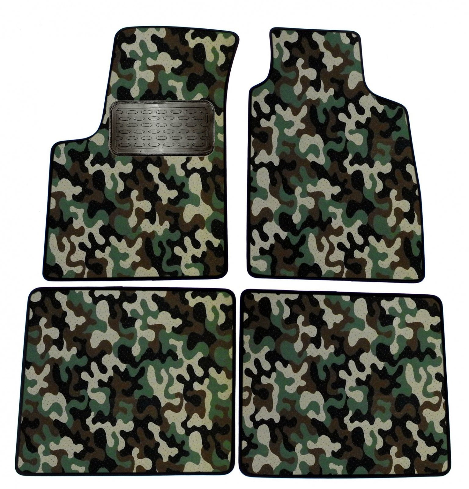 Covorase din velur stil Army, Fiat Panda, 2003-2012