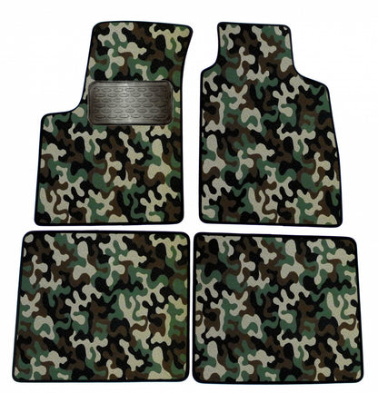 Covorase din velur stil Army, Fiat Panda, 2003-2012