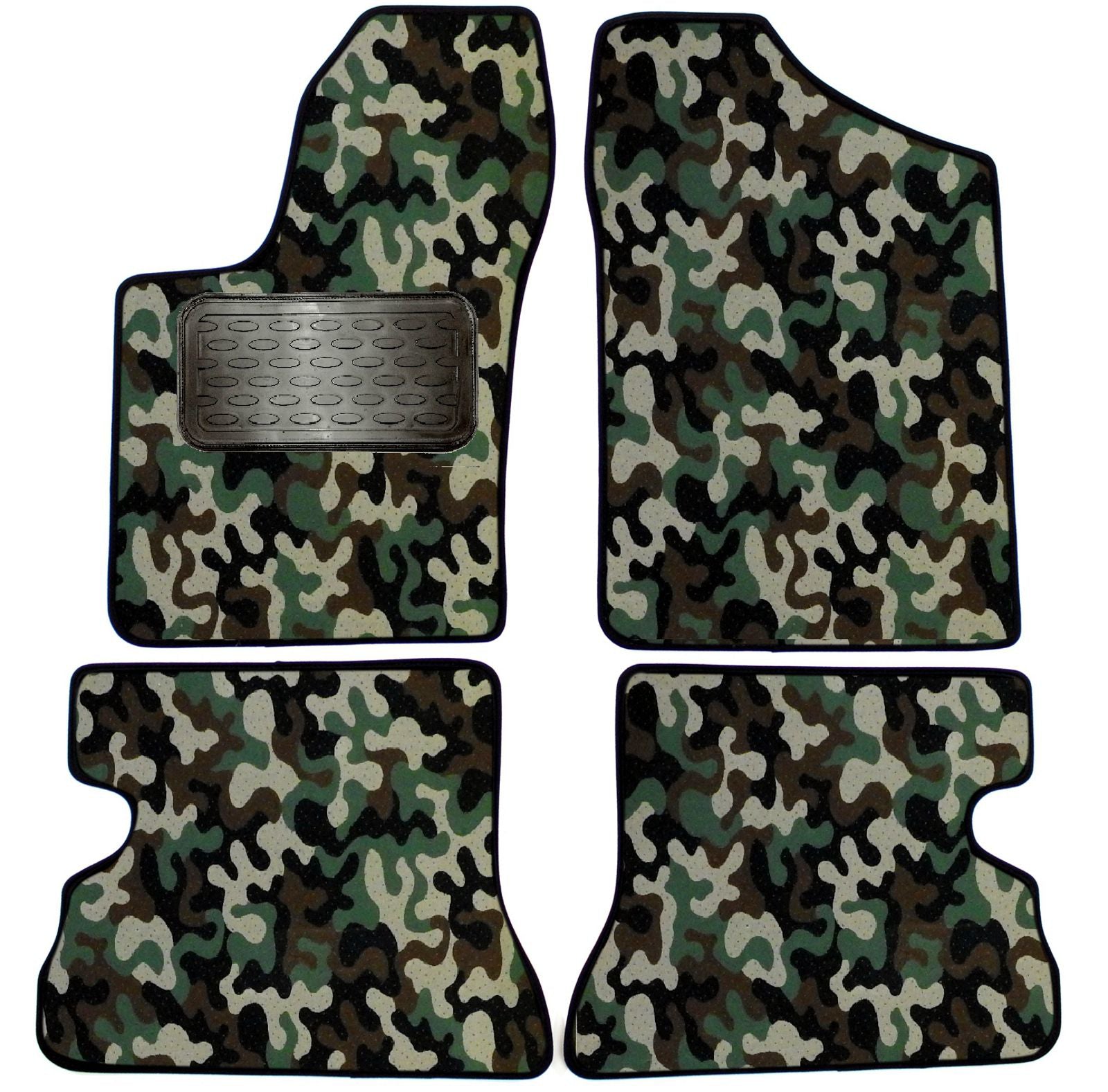 Covorase din velur stil Army, Fiat Seicento, 1998-2009