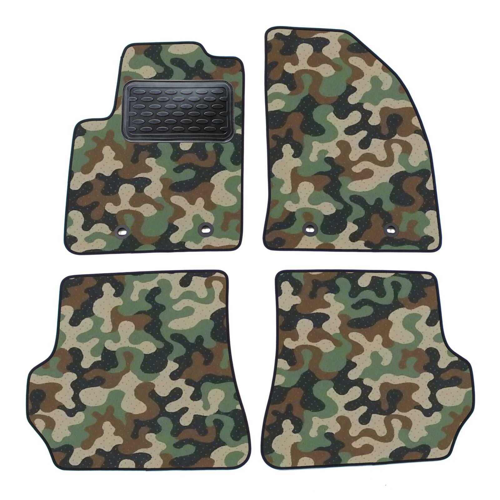 Covorase din velur stil Army, Ford Fiesta, 2002-2008
