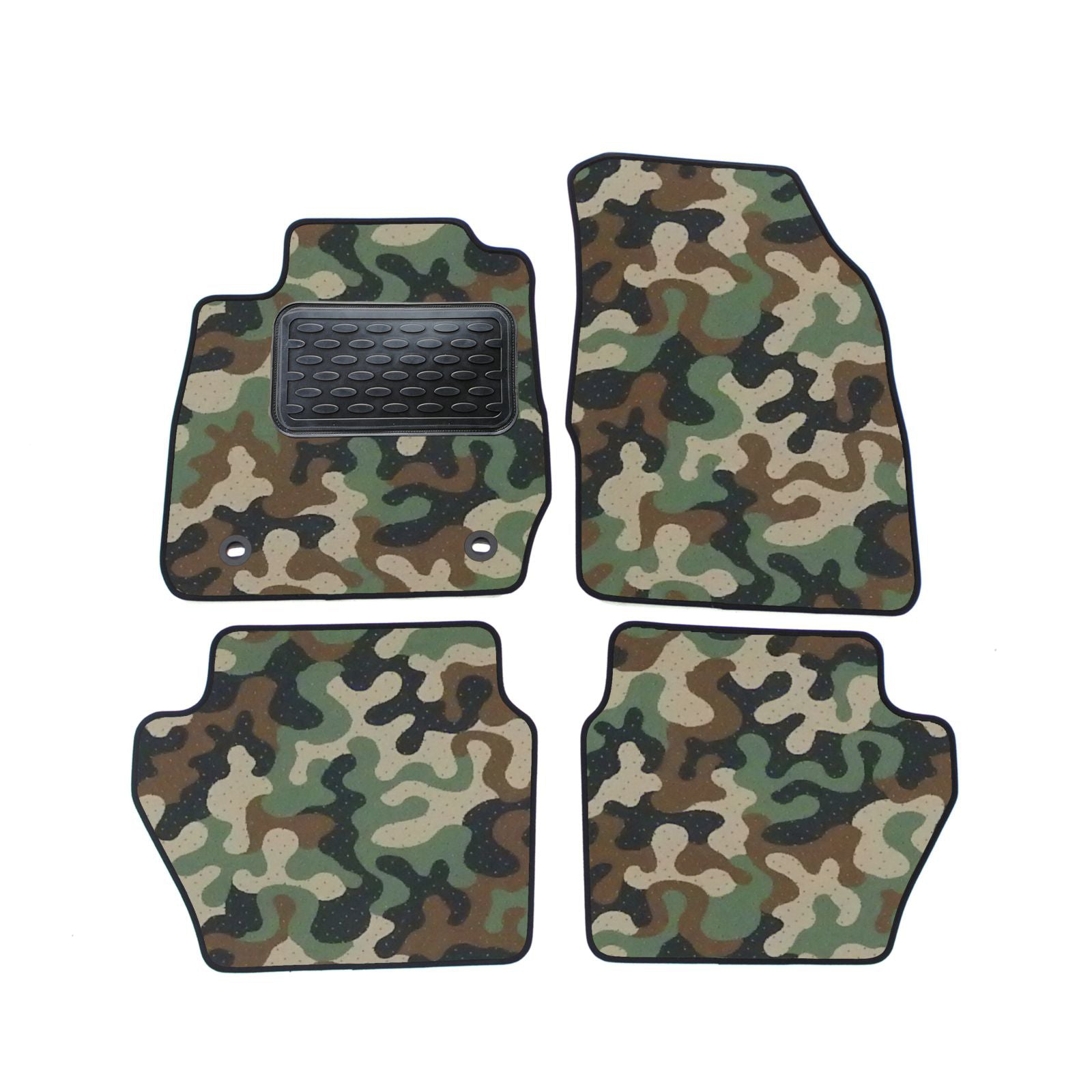 Covorase din velur stil Army, Ford Fiesta, 2008-2015