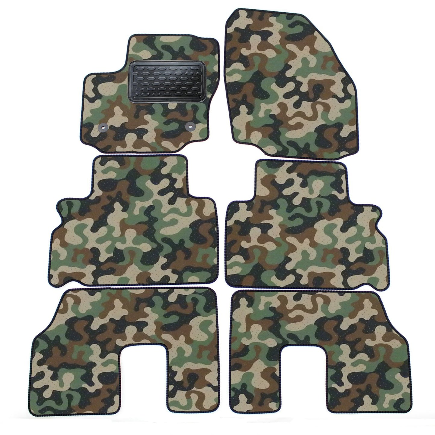 Covorase din velur stil Army, Ford S-Max, 2015-