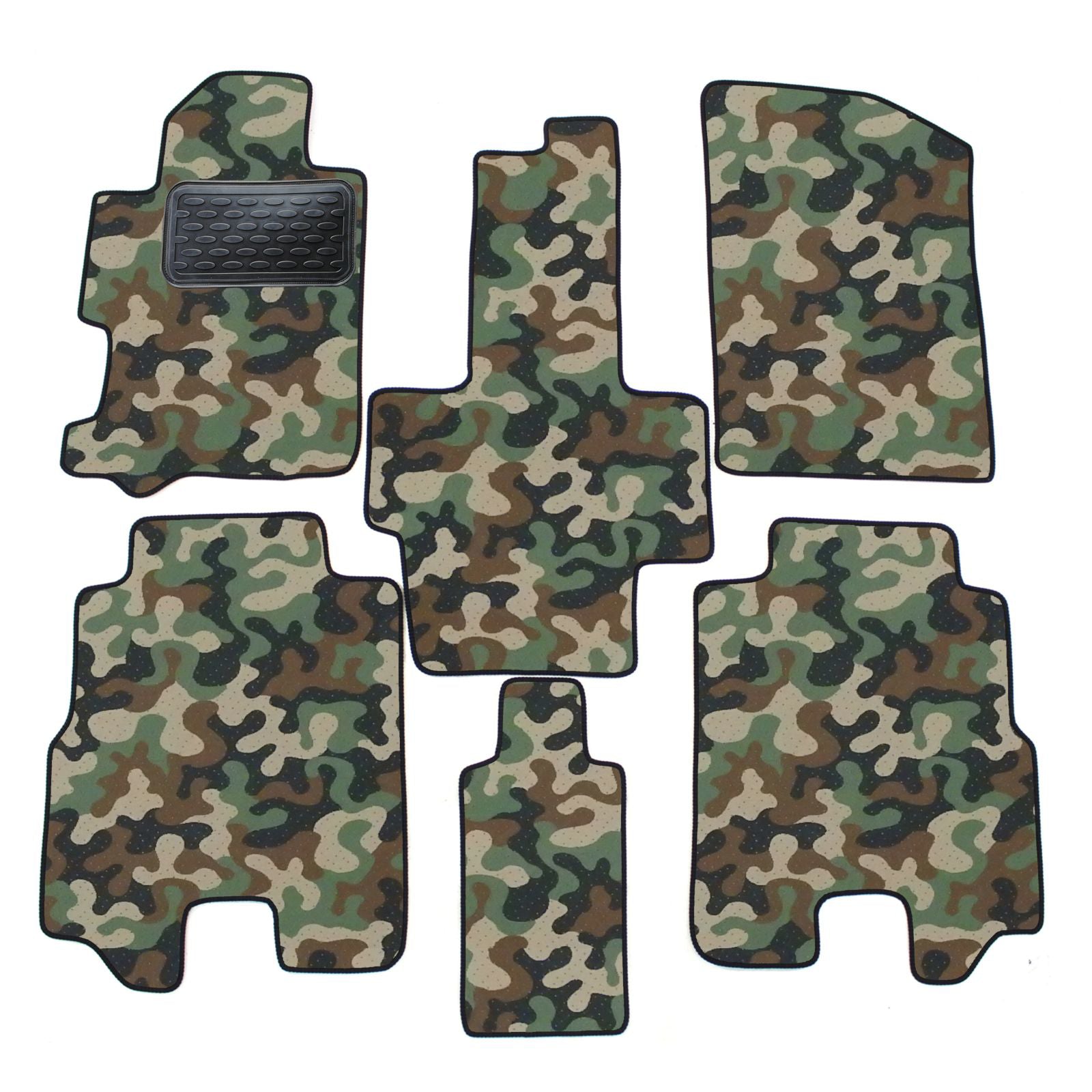 Covorase din velur stil Army, Honda FR-V, 2004-2009