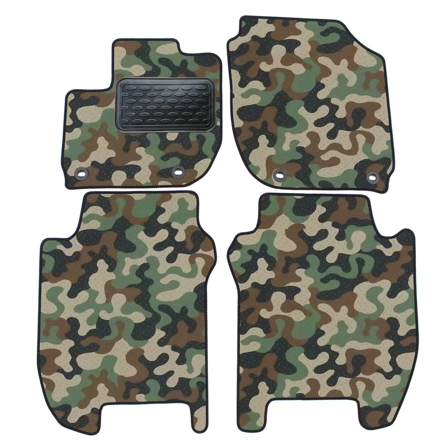 Covorase din velur stil Army, Honda Jazz, 2015-2020