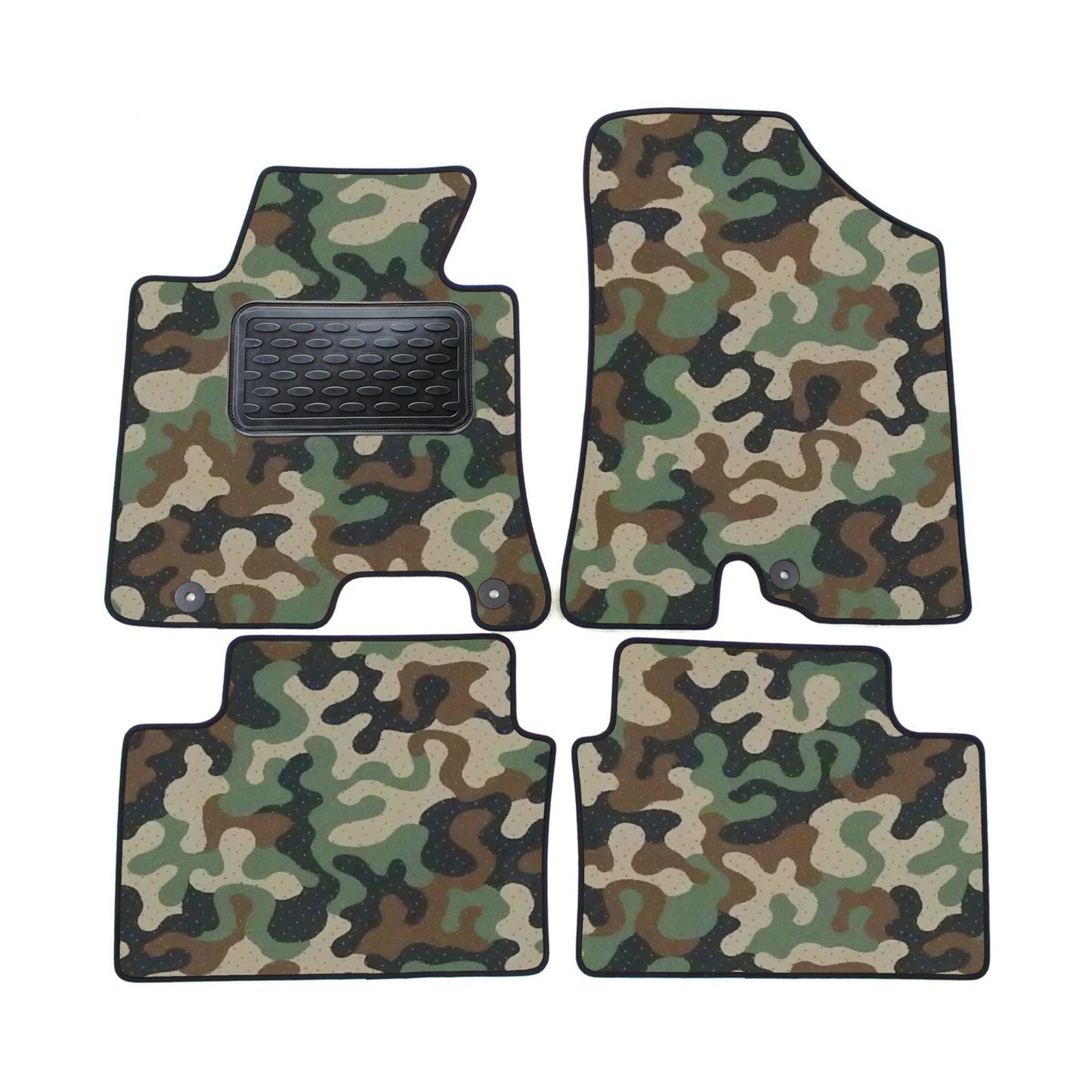 Covorase din velur stil Army, Hyundai i30, 2011-2017