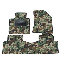 Covorase din velur stil Army, Kia Carens, 2015-2019