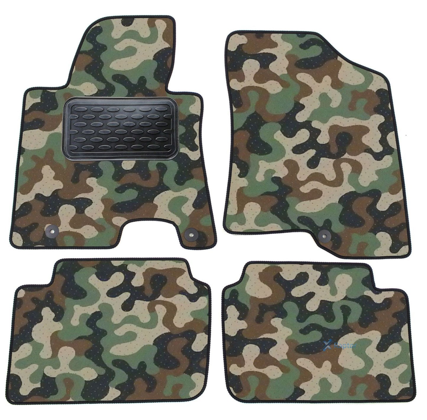 Covorase din velur stil Army, Kia Ceed, 2006-2012
