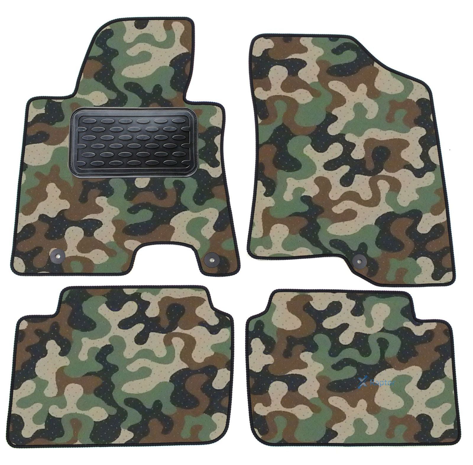 Covorase din velur stil Army, Kia Ceed, 2006-2012