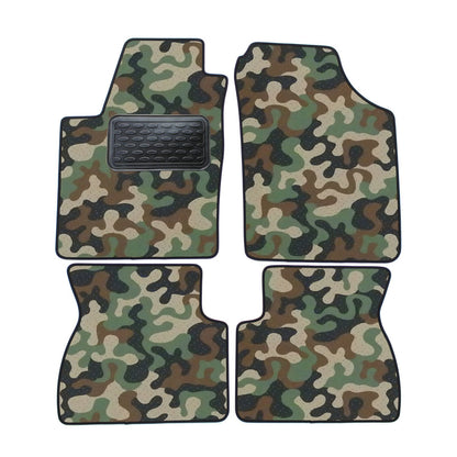 Covorase din velur stil Army, Kia Picanto, 2007-2011