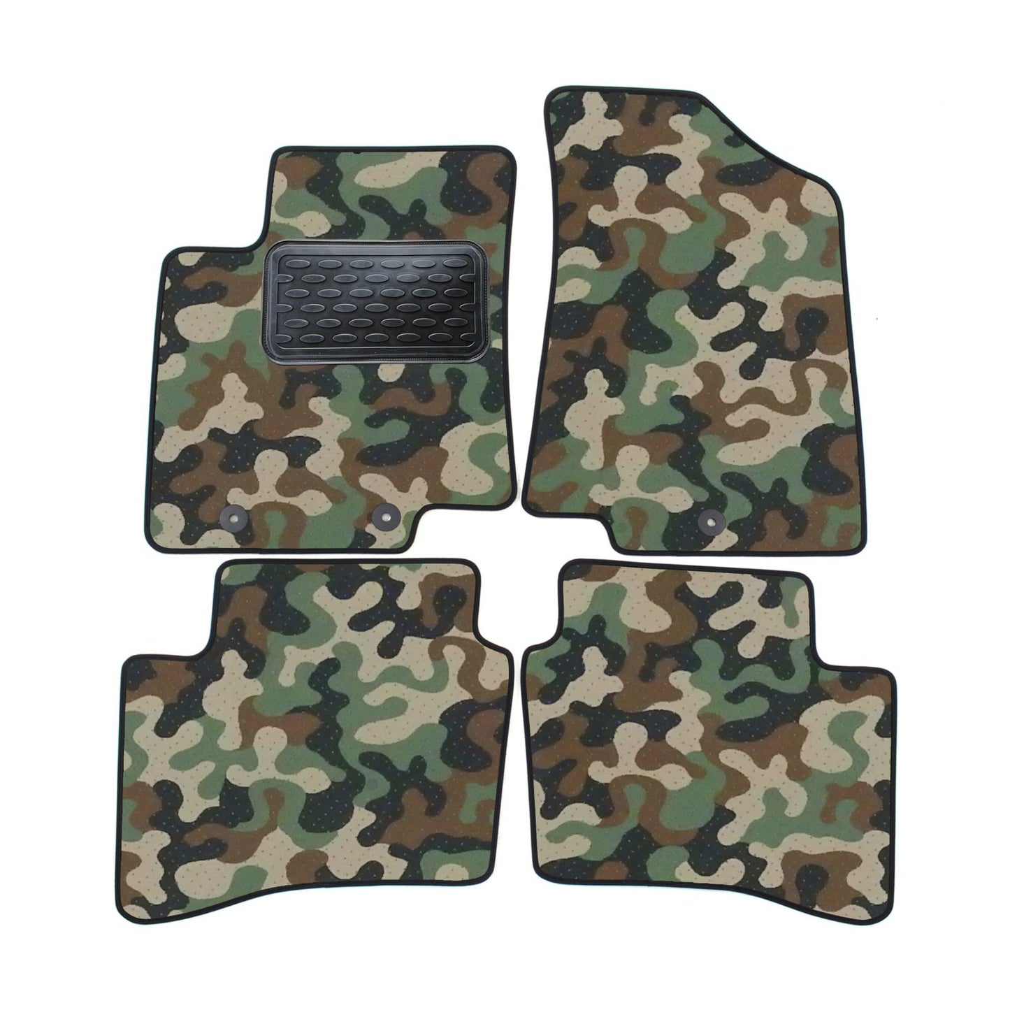 Covorase din velur stil Army, Kia Rio, 2011-2017
