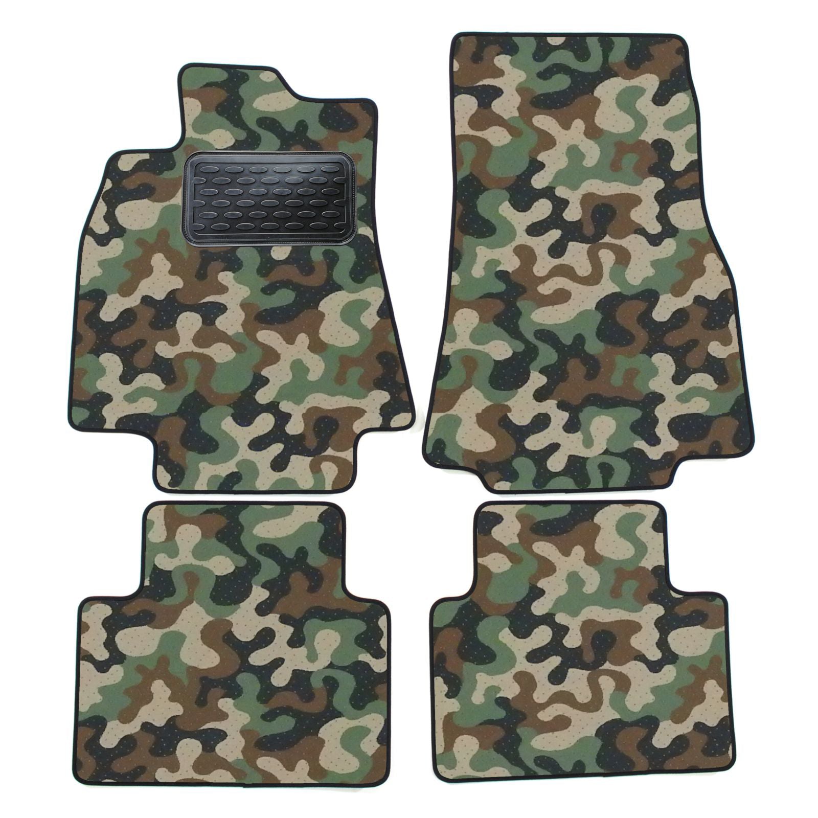 Covorase din velur stil Army, Mercedes-Benz Clasa A (W169), 2004-2012