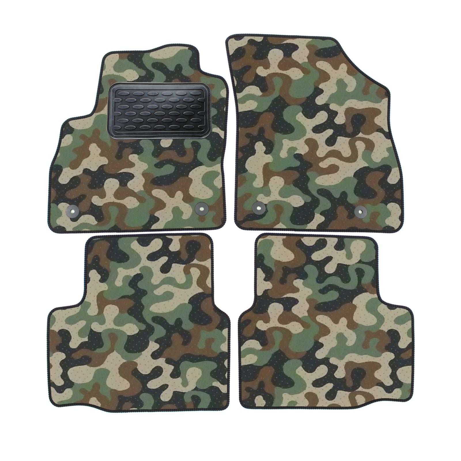 Covorase din velur stil Army, Opel Astra, 2015-