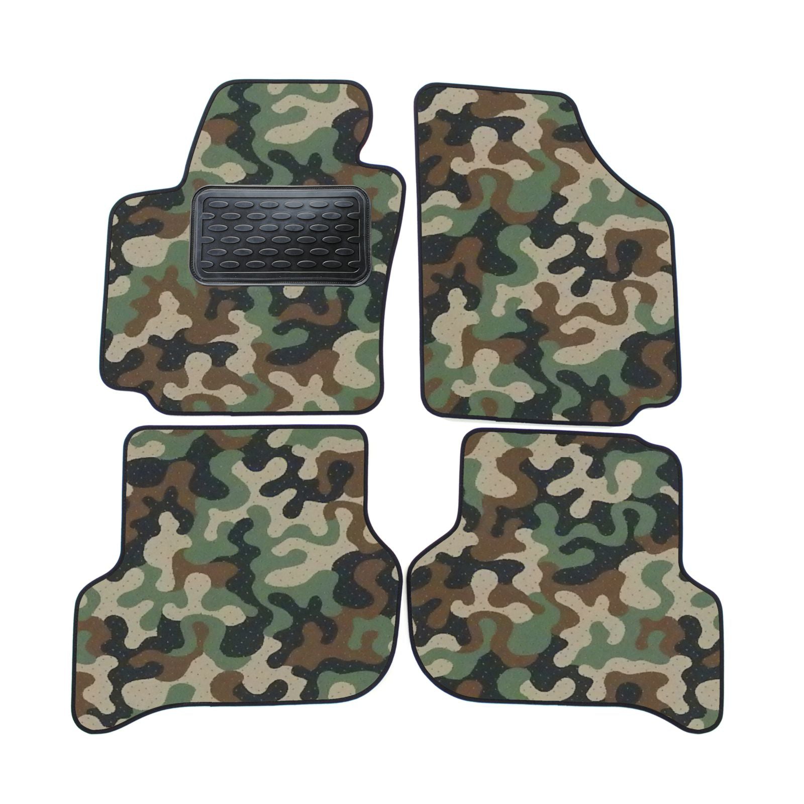 Covorase din velur stil Army, Seat Altea, 2004-2015
