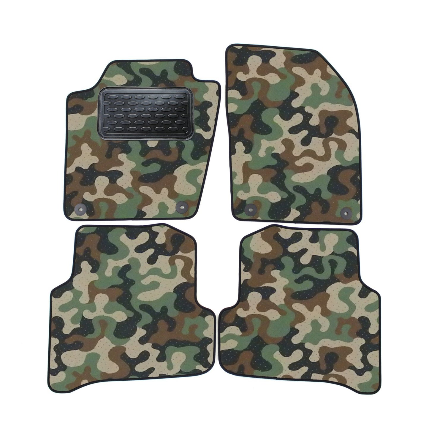 Covorase din velur stil Army, Skoda Fabia, 2014-