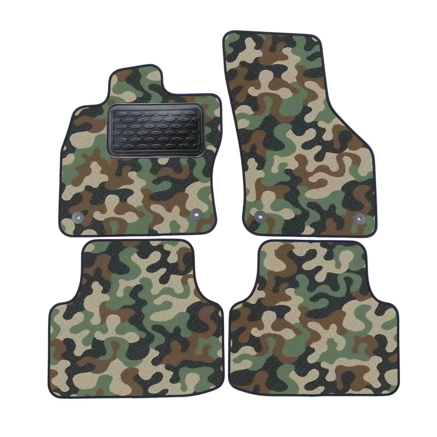 Covorase din velur stil Army, Skoda Octavia, 2012-2019