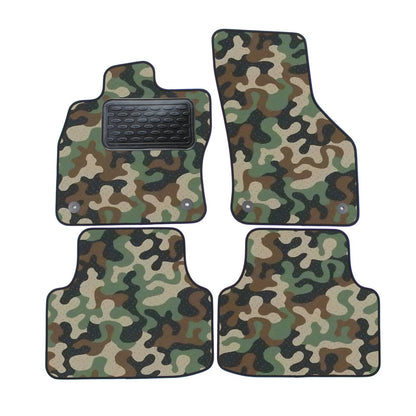 Covorase din velur stil Army, Skoda Octavia, 2012-2019