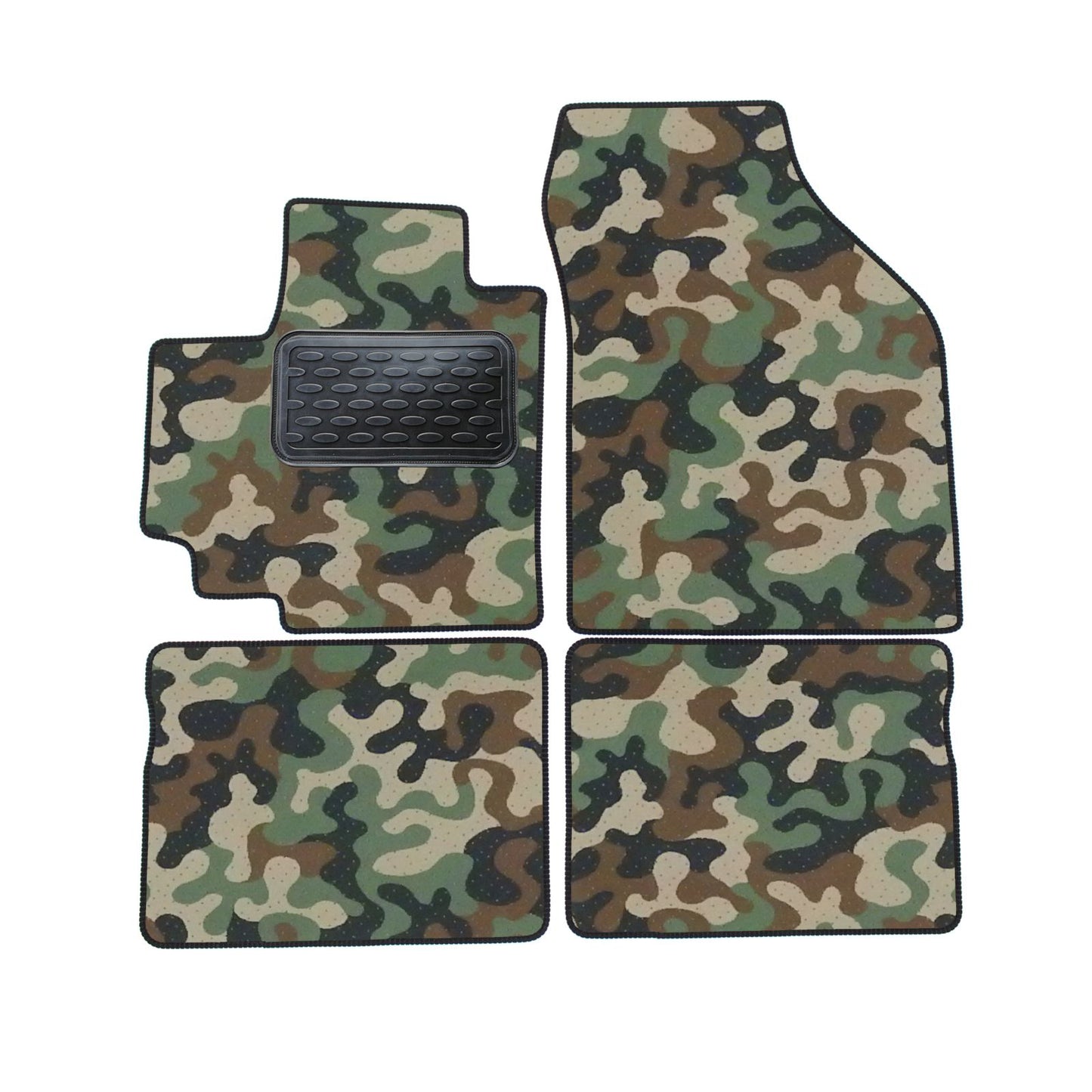 Covorase din velur stil Army, Suzuki Celerio, 2014-