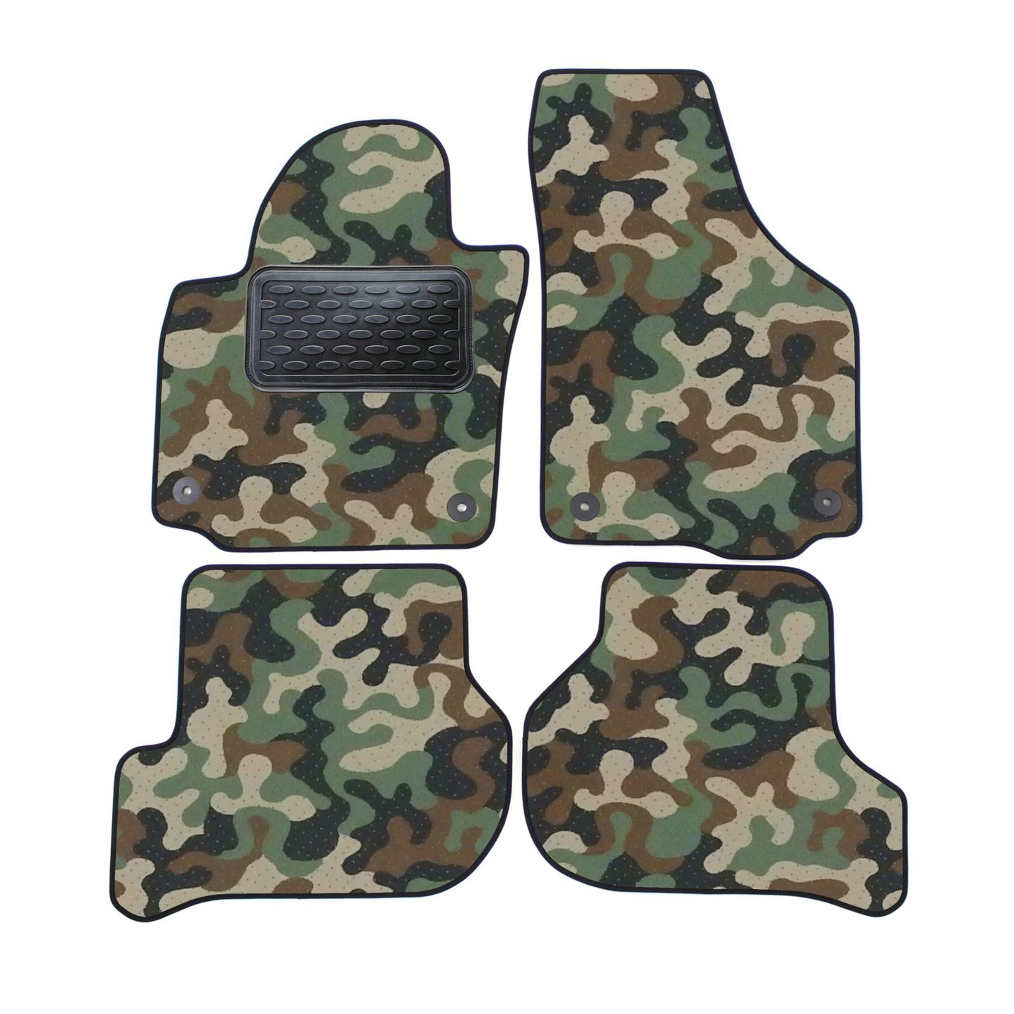 Covorase din velur stil Army, Volkswagen Golf Plus, 2004-2014