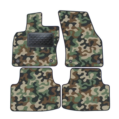 Covorase din velur stil Army, Volkswagen Tiguan, 2007-2016