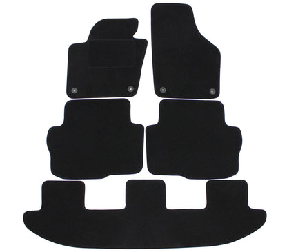 Covorase din velur, Volkswagen Sharan, 2010-2020