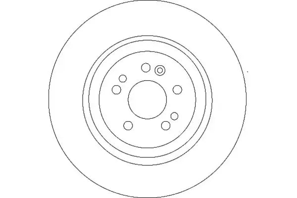 Disc frana, Mercedes-Benz, 369x369x88 mm, TRW DF4222S
