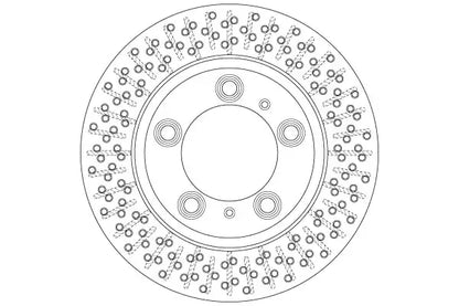 Disc frana, Porsche Boxster, Cayman, 718 Boxster, 718 Cayman, Boxster Spyder, Ø299 mm, TRW DF6298S