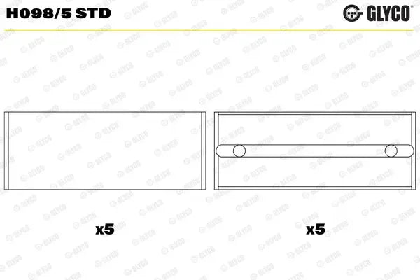 Cuzineti, arbore cotit Glyco - H098/5STD