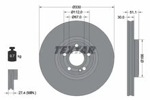 Disc frana DB C118/X118/H243/H247/X247/W177/W247 1,3-2,0 18- Textar pentru Mercedes-Benz - 92323305