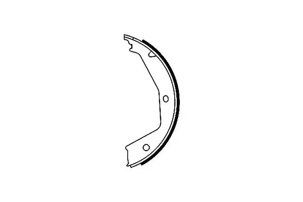Set saboti frana de mana, Peugeot, Citroen, Fiat, Lancia Evasion Microbus, Ulysse, 806, Zeta, 806 Van, Evasion Van, 200x126x86 mm, Textar 91054700
