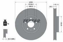 Disc frana Textar pentru Ford - 92268605