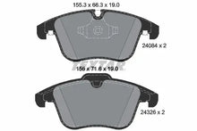 Set placute frana, frana disc Textar pentru Daimler, Jaguar - 2408401