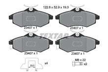 Set placute frana, frana disc Textar pentru Citroen - 2340702