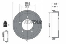 Tambur frana Textar pentru Suzuki - 94037800