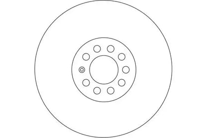 Disc frana, Volkswagen, SEAT, Audi, Skoda Leon, Polo V Caseta, Hatchback, Toledo, Tt, Golf, Tt Roadster, Golf Iv Variant, Ibiza, Ø312 mm, TRW DF4064