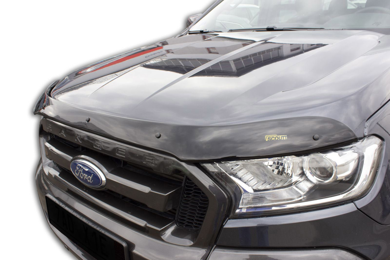 Deflector de capota, Ford Ranger, 2016-