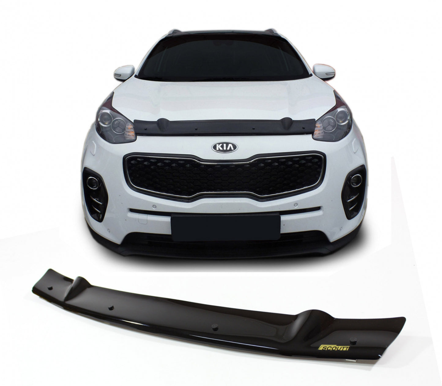 Deflector de capota Scoutt, Kia Sportage, 2015-2021