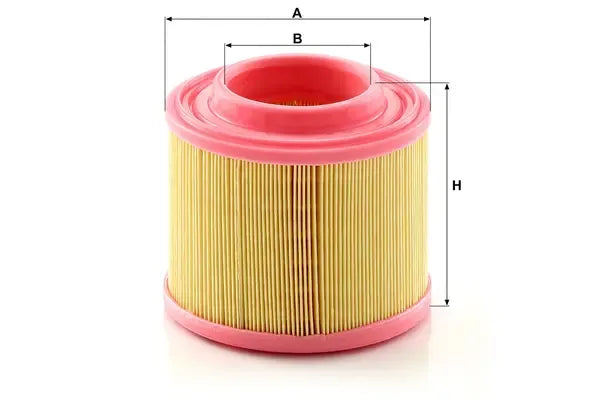 Filtru aer -Filter, Audi A6 C6, A6 C6 Avant, 162x161x140 mm, Mann C1677