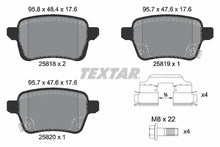 Set placute frana, frana disc Textar pentru Fiat - 2581802