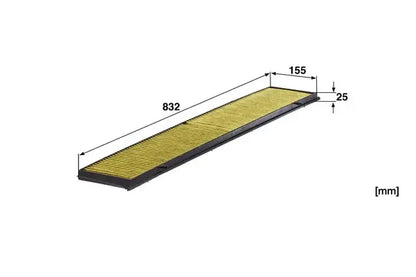 Filtru aer habitaclu -Filter, BMW, Alpina Seria 3, Seria 1, X1, B3 Cupe, B3, B3 Touring, B3 Cabriolet, D3, D3 Combi, D3 Cupe, Mann FP8430