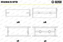 Cuzineti, arbore cotit Glyco - H1298/5STD